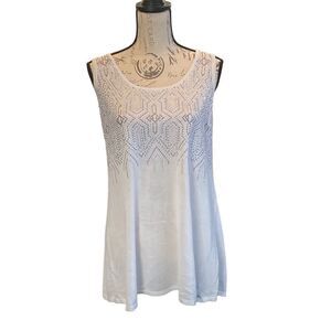 Belldini beaded tank , size medium